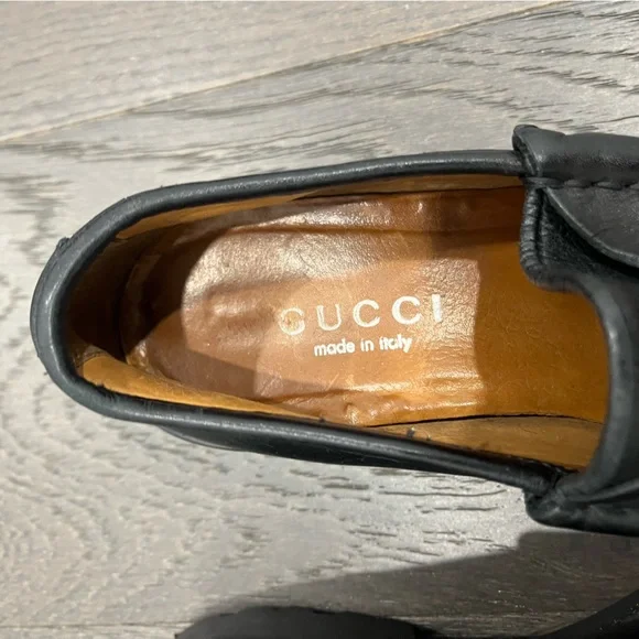 Vintage Gucci Chunky Horsebit Loafers - Picture 3 of 4